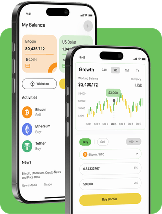 Frappe Titraison interface de plateforme de trading avec données de marché en direct